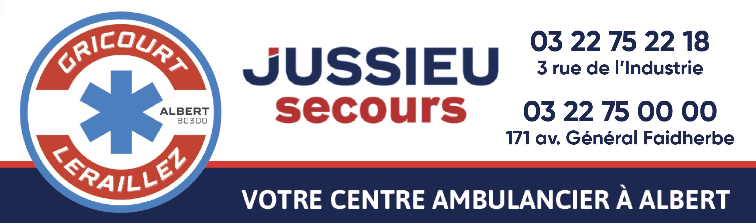 Ambulances GRICOURT JUSSIEU SECOURS